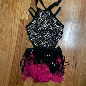 Dance costume worn once beautiful